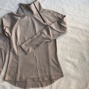 Prana asymmetrical long sleeved pullover